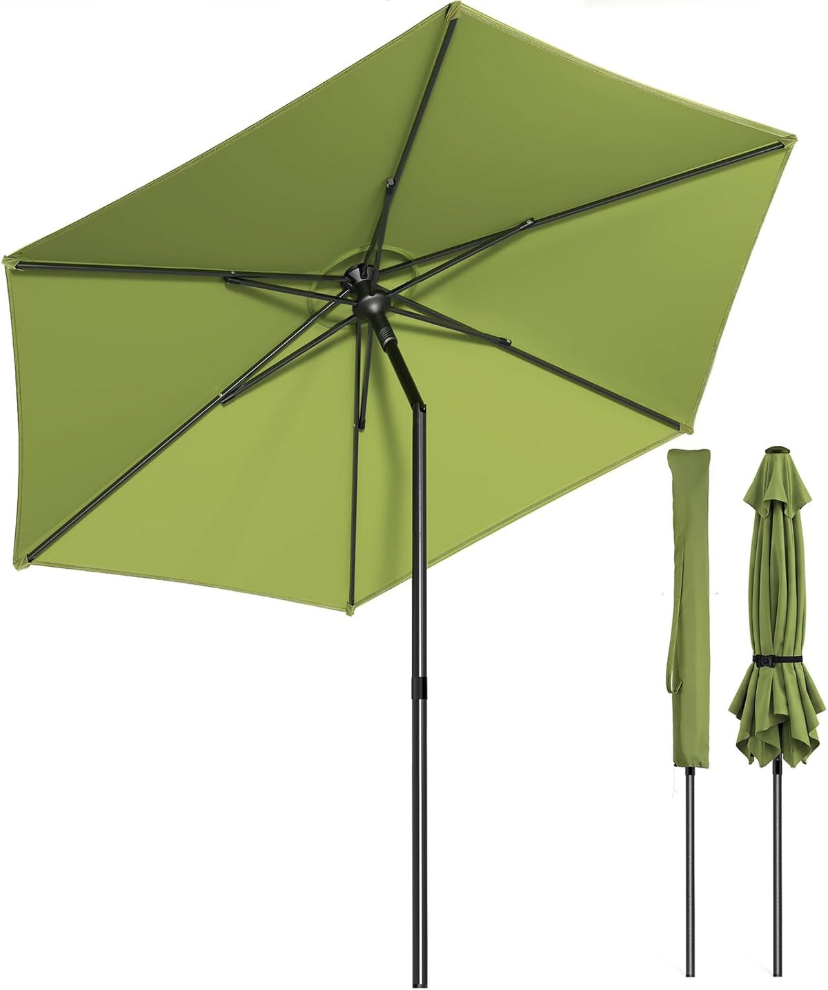 Parasol, 270 cm, vounot, 3, 8 cm