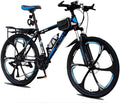 VTT femme, 21 Vitesses, réglable, pour Adolescents, XUDAN, 200KG, Carrying Capacity 200KG, 6 Roues à Rayons, fonction gril, Frein à Disque