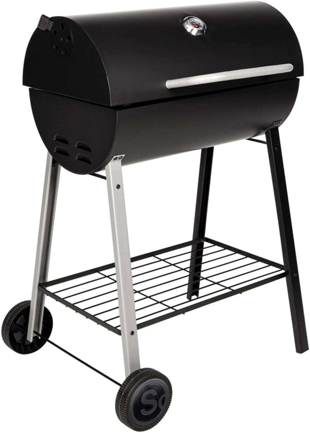 Somagic Barbecue, 60 × 37 cm, 52, 50 × 32, 50 cm, 56, 50 cm, 82 cm, 95, 50 cm, Noir, fonction gril