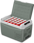 Glacière, éclairage LED, 12 V, Alpicool, 230 V, 3 niveaux, 25 °C, 0 °C, 20 °C, 29L, 355ml, 500ml, 750ml, 12V, 240V, 24V, 45dB, 37 bouteilles