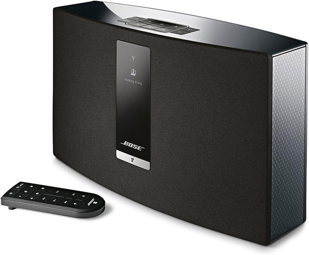 Enceinte portables Bluetooth, SoundTouch 20 Série III, Wi-Fi, Bose, Enceinte sans Fil, avec Amazon Alexa intégré, Noir