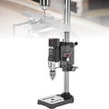 POCDOKYZ Perceuse à colonne, capacité de perçage: fer 8 mm/bois 30 mm, pour bijoutiers, réglable, 710 W, 2800 tr/min, 150 mm, 6 vitesses, Noir