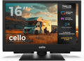 Téléviseur, 16 Pouces, Bluetooth, pour Camping-Car et Bateau, Cello, 12 V, 230 V, CTRAV-16TZ, éclairage LED, Tizen, Tizen OS de Samsung