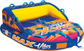 WOW Sports Bouée tractables, 1–2 conducteurs, pour bateau, Max Vibes Tropic Rush Tube tractable, jeunes et adultes