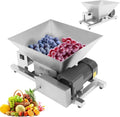 Pressoir, broyeur à Raisins et Pommes avec trémie de 4 l, acier inoxydable, pour Pain et légumes au Sucre Roux, 20 kg, 60 W, 75 tr/min