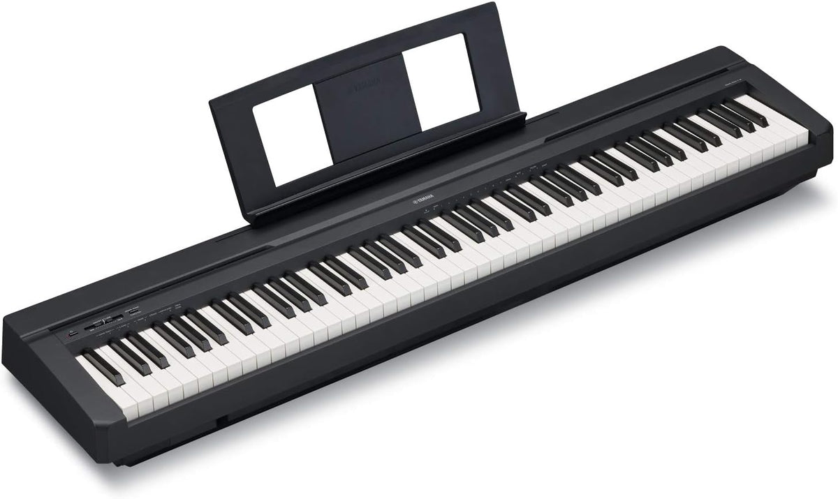 Piano numériques, 1326 × 154 × 295 mm, P-45 piano numérique avec 88 touches, Idéal pour les débutants, YAMAHA, Noir