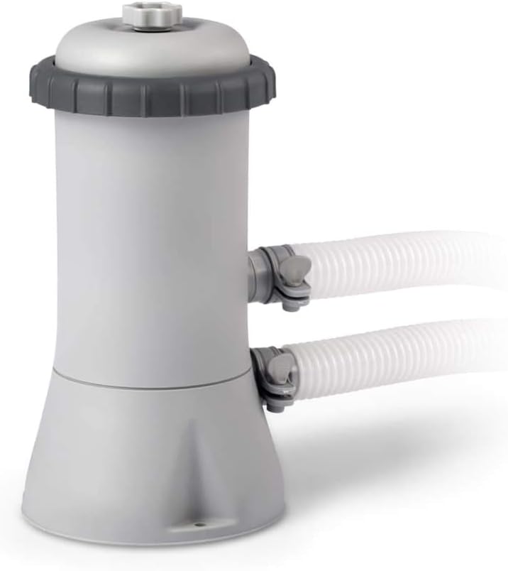 Intex Pompe, 900 L, 3 407 l, 2 650 l, 32 mm, 900 L/H, Gris, Système de filtration à cartouche de piscine
