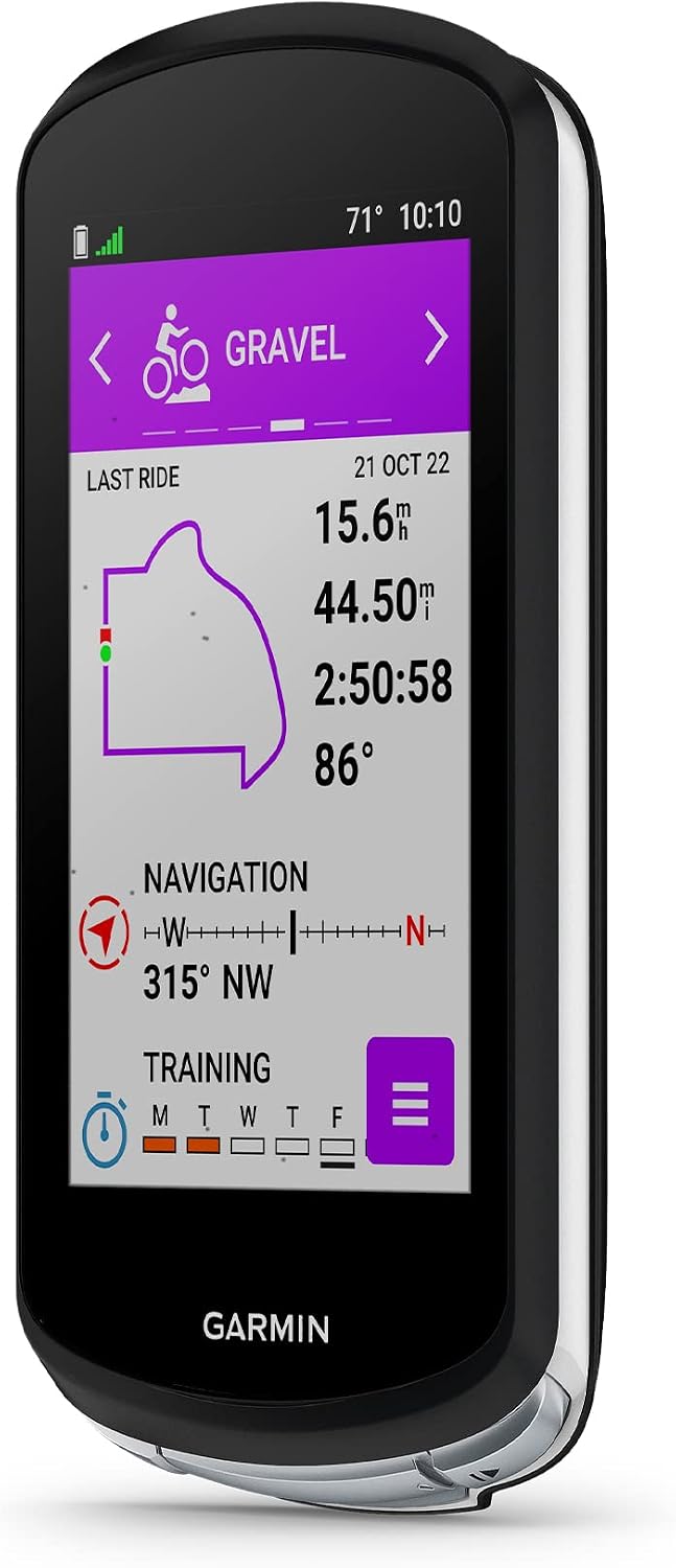 Garmin GPS, Bluetooth, verre, Batterie Longue durée, sur et Hors Route, précision ponctuelle, Appareil Uniquement
