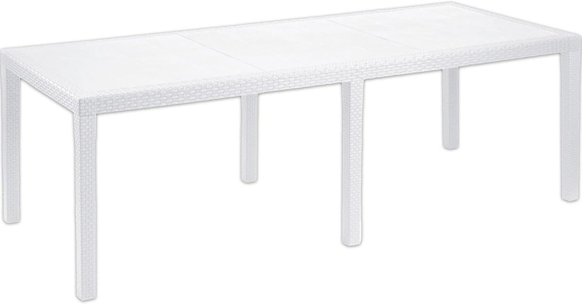 Table à manger, 70 cm, Table de Jardin Extensible en polypropylène, ipae progarden, Ipae-Progarden S. P. A., Queen