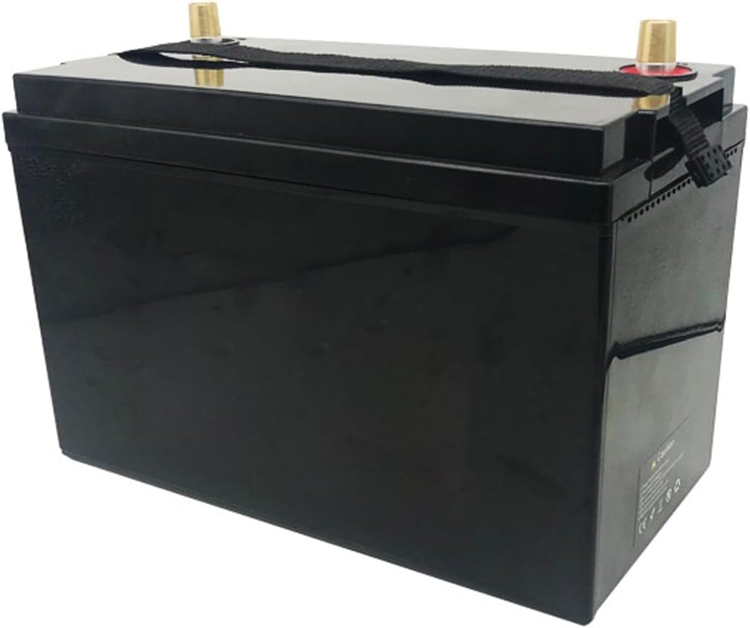 WILLQ Batterie de voiture, 12, 8 V, LiFePO4, 12.8V, 50AH, 80AH, 100AH, 200AH, 300AH