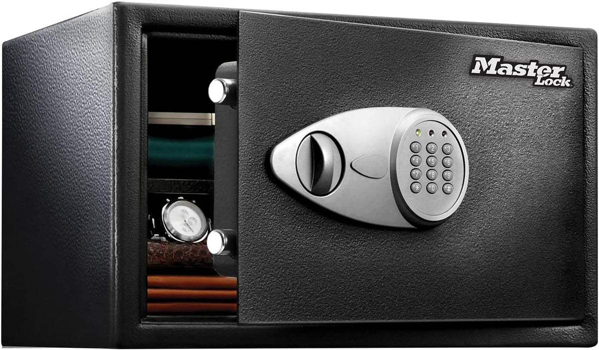 Armoire, 27 × 43 × 37 cm, Master Lock, 33 L, 26, 6 × 42, 6 × 29, 4 cm, portable, Coffre-fort à Code, Combinaison Electronique