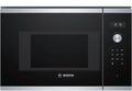 Four micro-ondes, acier inoxydable, éclairage LED, Micro-ondes uniquement 20 L 800 W Noir, Bosch, 25, 5 cm, 90 W, 180 W, 360 W, 600 W, BFL524MS0