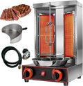 Grill électrique, Pour La Maison, Machine De Cuisson De Poulet Shawarma Avec 2/3 Brûleurs, acier inoxydable, La Cui 2 Heads