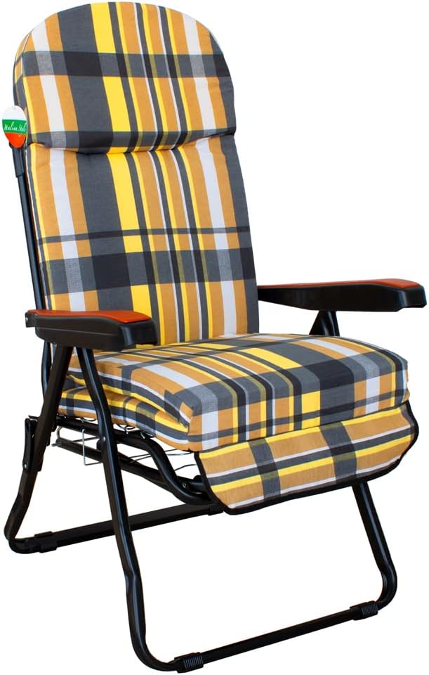 Bain de soleil, réglable, Gardenia, Chaise longue marron