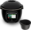 Multicuiseur, 6 L, Wi-Fi, Moulinex, 13 modes, Noir, commande tactile