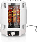 Nutrichef Rôtissoire électrique, 700 W, réglable, Airfryer Électrique avec Broche Rotative, Gril Vertical à Rôtissoire