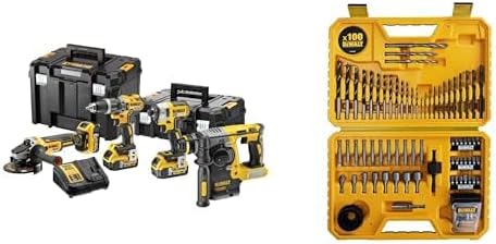 Perceuse DeWalt DCK422P3T DT71563-QZ, 34 000 tr/min, 13 mm, 3 250 tr/min, 9 000 tr/min, 18V, 5Ah, 125mm, 40mm, 13mm, 8mm, 6, 5mm, 32, 44mm