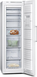 Congélateur SIEMENS GS36NVW30, éclairage LED, 237 l, 42 dB