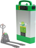 Batterie, 380 × 220 × 90 mm, WILLQ, 48 V, 20 Ah, 58, 4 V, 48V, 0 °C, 45 °C, 20 °C, 65 °C