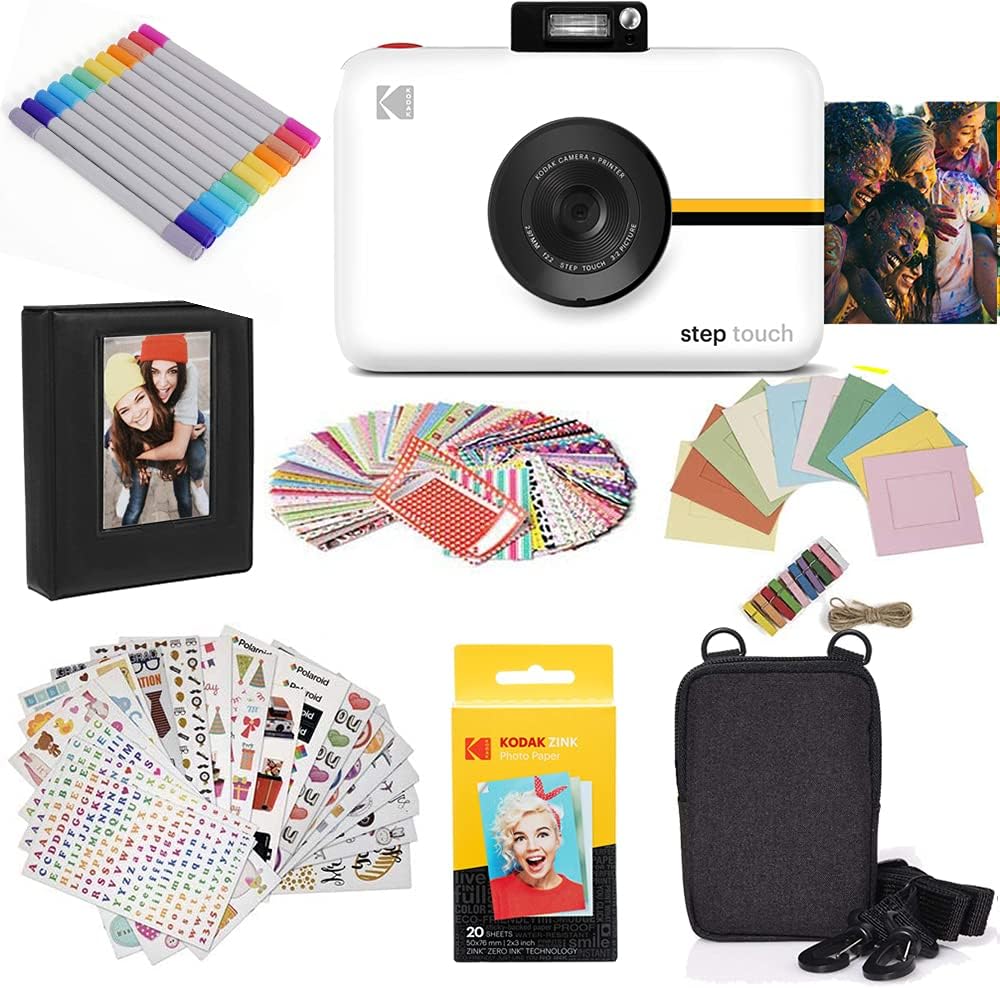 Appareil photo instantanés, Step tactile Appareil Photo instantané avec écran Tactile LCD de 3, 5 Pouces, KODAK, 2 pouces, 3 pouces, 9 cm