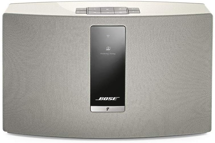 Bose Enceinte portables Bluetooth, télécommande, SoundTouch 20 série III Système Audio sans Fil Blanc, Wi-Fi