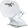 Camping First Produit électroniques, 55 cm, Bluetooth, 16 cm, Satmex 55 Plus, Blanc, portable, Antenne Satellite Automatique