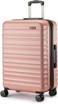 Valise, 68 × 45, 1 × 28, 6 cm, Bagage de Voyage Extensible ABS avec 4 Roulettes Doubles Pivotantes, Amazon Basics, 68 cm, 26 pouces, 54, 5 cm
