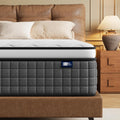 Matelas BedStory 140x190-30, 30 cm, Confort Ferme, Mousse de Confort Double, Isolation des Mouvements, Soutien Lombaire, Durable & Respirant