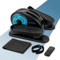PORTENTUM Vélo, télécommande, 12 Vitesses, 5 ou 12 Vitesses, Pédalier d'appartement avec télécommande, 3 programmes, Moteur Silencieux