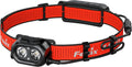 FENIX Lampe frontales, HP12R-T Lampe frontale rechargeable rouge pour course et extérieur, éclairage LED, 4000 mAh