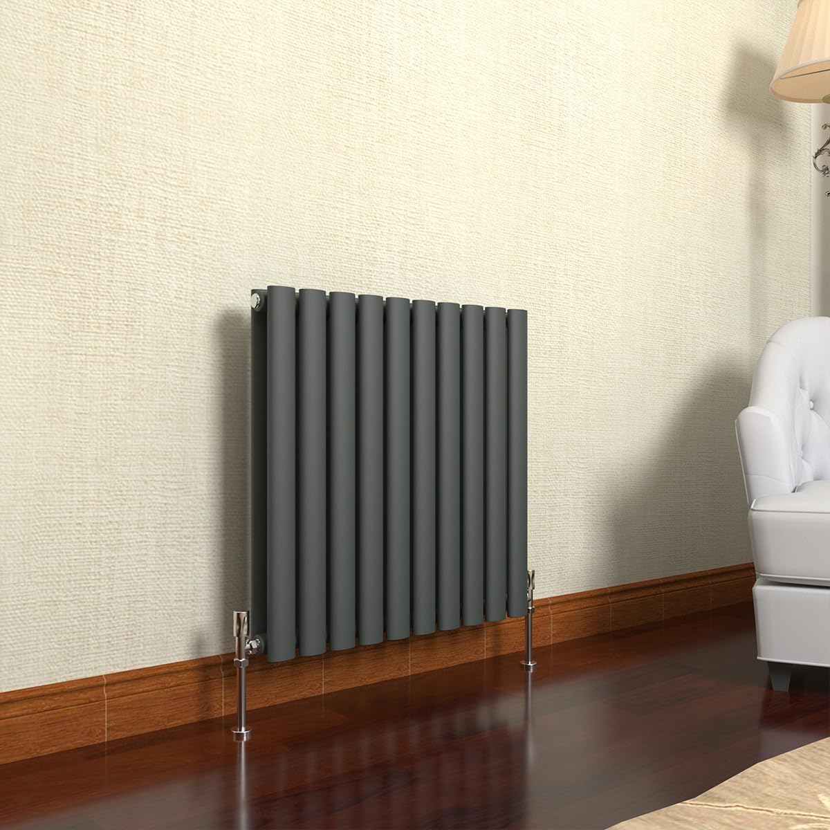 GY Bath Radiateur, 600 × 590 mm, 670 mm, 1, 5 mm, 1, 27 cm