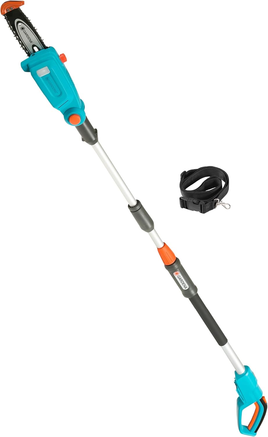Perche élagueuses, Elagueuse sur perche sur batterie TCS 20/18V P4A, Gardena, Portée jusqu'à 4 m, 14770-55, éclairage LED, Sans fil