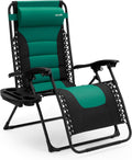 SereneLife Bain de soleil, Transat Jardin Extérieur Rembourré, 13 cm, pliable, réglable, Chaise Longue Zéro Gravité