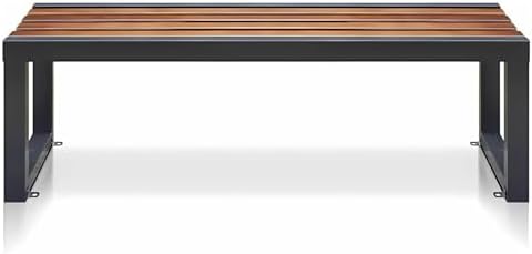Banc, siège d'extérieur solide pour terrasse, 400 kg, 180 cm, 40 cm, 45 cm, 100 cm, 120 cm, 150 cm, Supporte jusqu'à 400 kg, pelouse