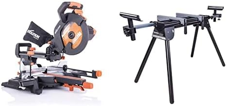 Scie, 255 mm, réglable, 230 V, 300 × 80 mm, 2 000 W, 300 mm, R255SMS, Evolution Power Tools