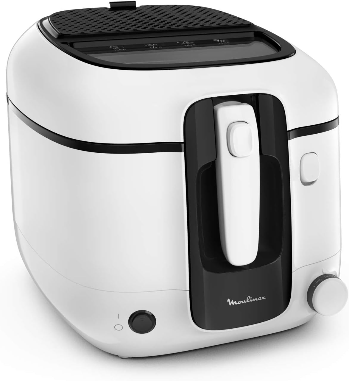 Friteuse, 1, 5 kg, Moulinex, 2, 2 l, 1, 5 kg de frites, 1800W, Blanc
