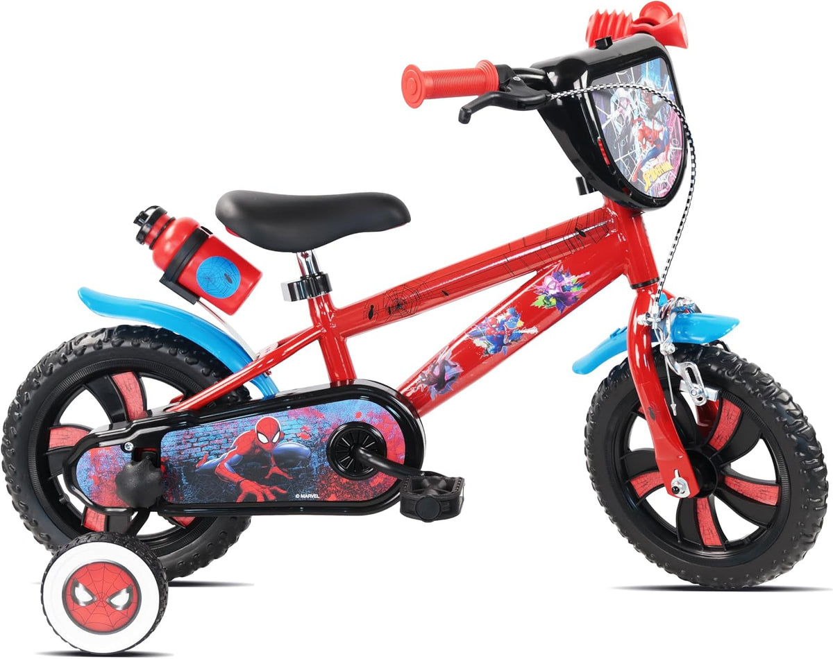 Disney VTT, 1 Frein, 2 Stabilisateurs, Pignon Fixe, Pneus Increvables EVA, Roues Bâtons, Plaque, Garde Boue, Carter de Protection, Bidon arrière
