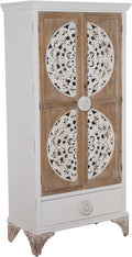 Armoire, 81 × 41 × 175 cm, DRW, 2 Portes, 1 tiroir