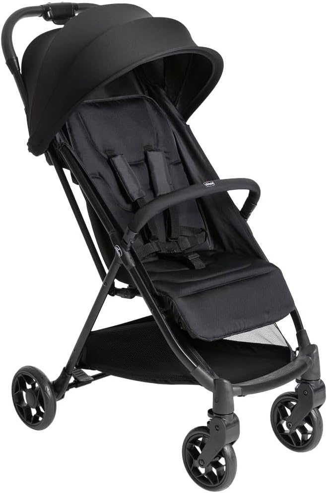 Chicco Poussette citadines, 22 Kg, Capote Extensible avec Protection Contre la Pluie UV50 Plus, Poussette Bebé Légere et Compacte