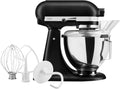 Robot multifonctions KitchenAid, 10 Vitesses, 10 Vitesses Démarrage Doux, 4.3L, Classic Robot Pâtissier 4.3L à Tête Inclinable, Noir Mat