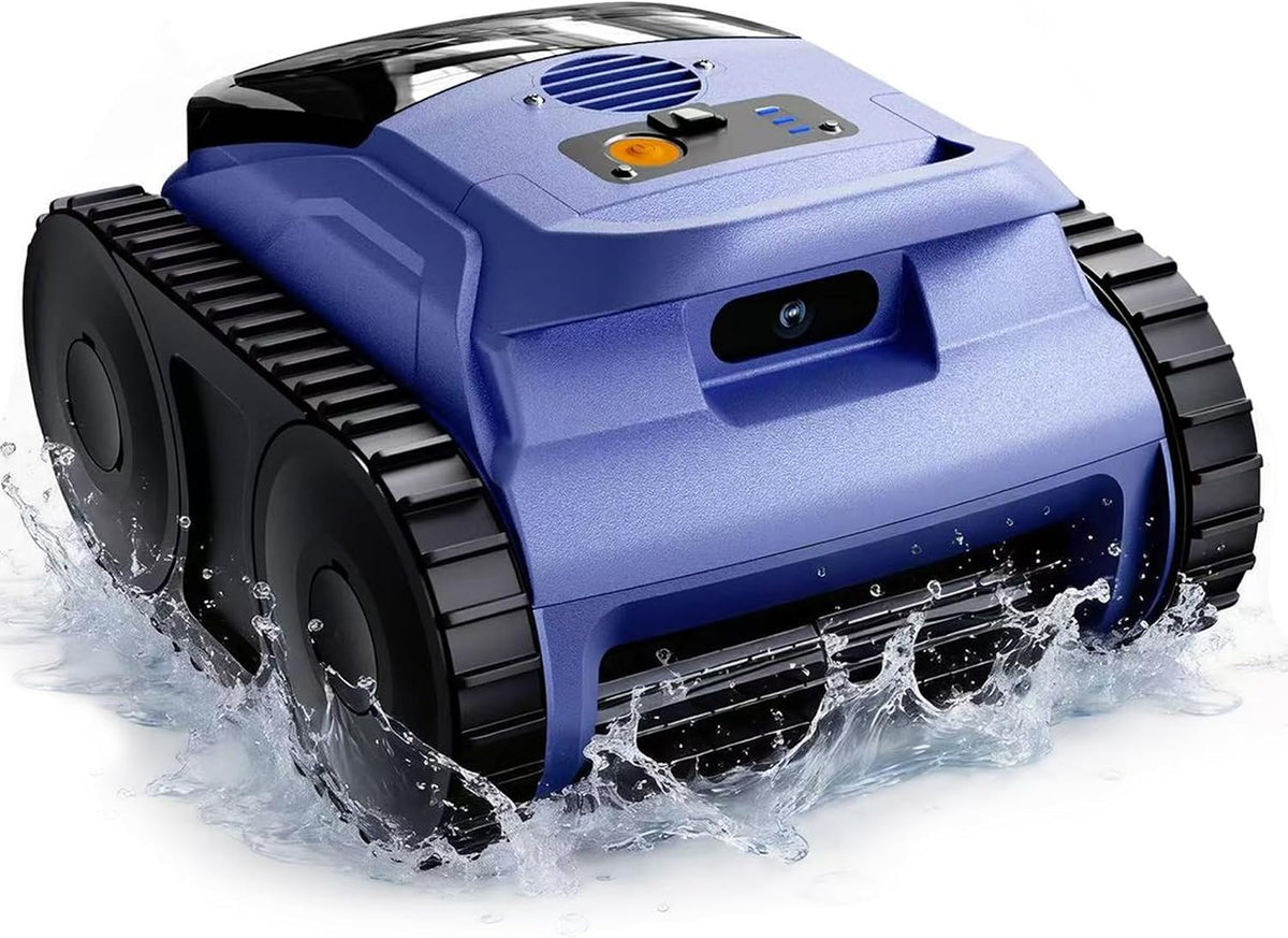 Robot de piscine, Édition 2026 Robot aspirateur Automatique pour piscines intérieures et Hors Sol, 3200 tr/min, Lodoba, Nettoyage des sols, Murs
