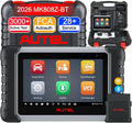 Autel MK808Z-BT OBD2 Outil diagnostics pour système de moteur OBD-II, 28 fonctions, MaxiCOM MK808Z-BT OBD2 Scanner, test actif de plus de 3000
