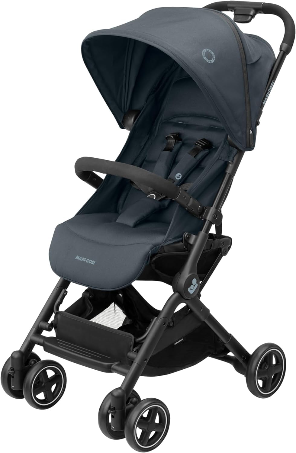 Maxi-Cosi Poussette citadines, 22 kg, 51 × 50 × 26 cm, 0–22 kg, Lara2, 2 PANIERS, Lara2 Poussette Compacte, Essential Graphite