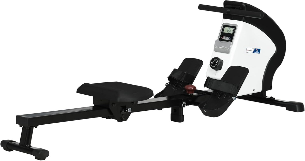 SPORTNOW Rameur, 8 NIVEAUX, pliable, 183L, 56l, 80L, réglable