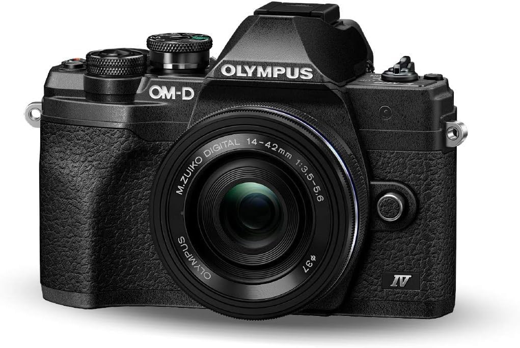 Olympus Compact hybrides, E-M10 14-42mm, Wi-Fi, Kit d'appareil Photo Micro Four Thirds Om-D E-M10 Mark IV, capteur 20 MP, vidéo 4K