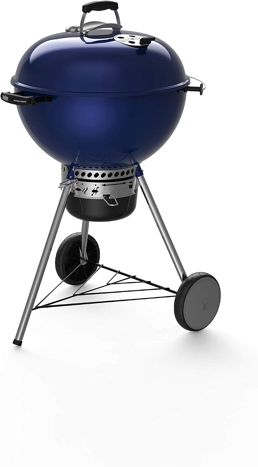 Master-tactile 14516001 Barbecue au charbon de, Weber, bleu océan profond