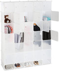 Armoire Relaxdays 234x180, 234 × 180 cm, 234 × 180 × 46, 5 cm, 17 × 35 × 45 cm, 35 × 35 × 45 cm, 106 × 35 × 45 cm, 35 × 35 cm, 17 × 35 cm, Blanc