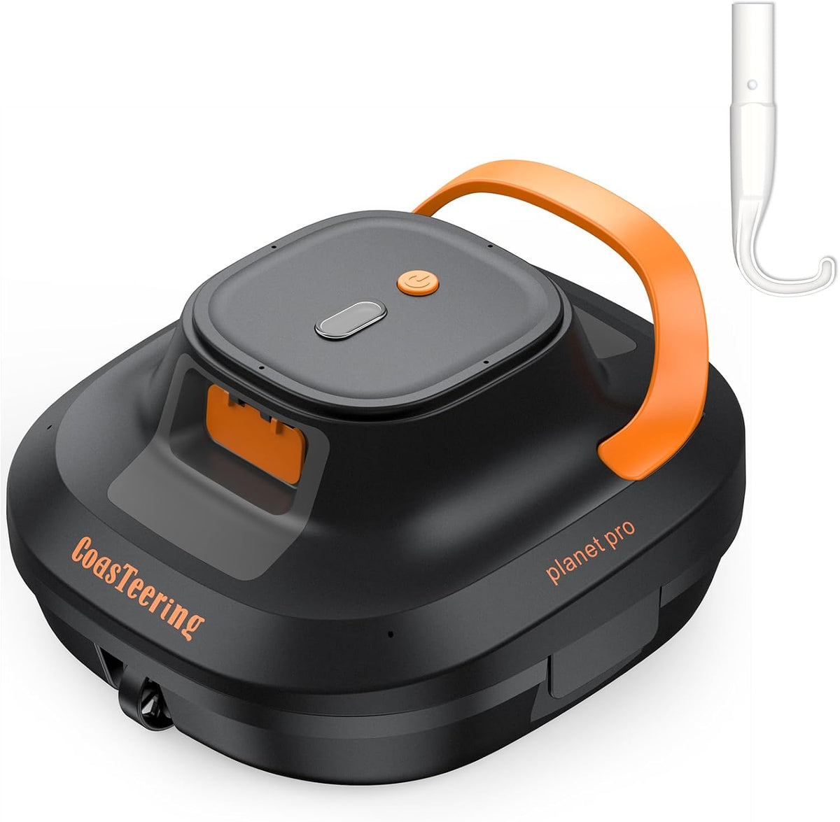 Robot de piscine CoasTeering, avec deux moteurs sans balais, 140 l, 5200 mAh, jusqu'à 180 minutes d'autonomie, 2 chemins de nettoyage