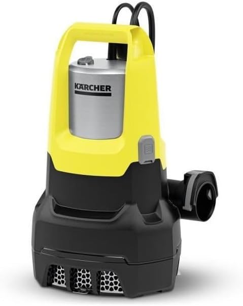 KÄRCHER Pompe de relevage, 22.000 l, réglable, 30 mm, 35 mm, Débit: 22.000 l/h, Particules: 30 mm, Hauteur d'Eau Résiduelle: 35 mm