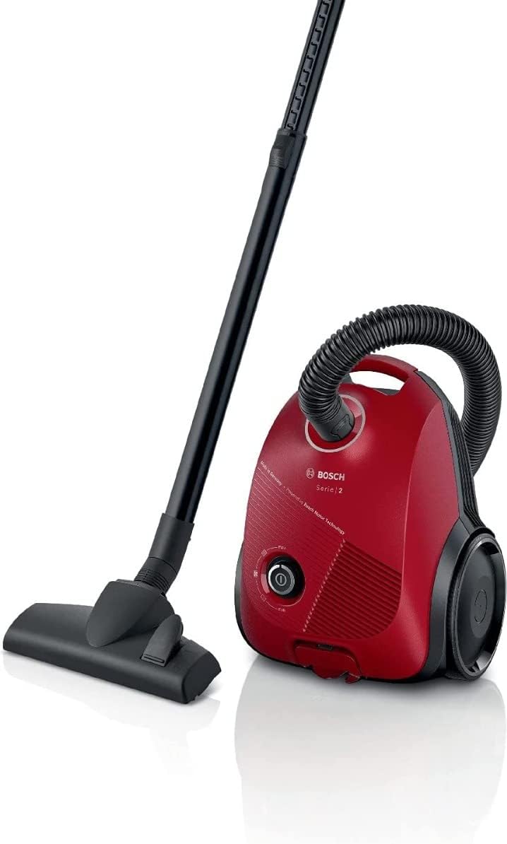 Aspirateur Bosch BGBS2RD1, 237 × 290 × 367 mm, 3, 5 L, 80 dB, 3, 5L, 4, 5kg, BGBS2RD1 Série 2, garanti 10 ans